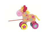 Holzspielzeug - Goki Pull Animal Horse - 54944