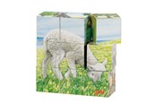 Puzzle - Goki Wooden Block Puzzle Farm Holz - 57607