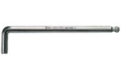 Handwerkzeuge  - Wera 950 PKL Winkelschlüssel, metrisch, gestellverchromt, Hex-Plus, 2.5 mm - 05022054001