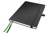 Blöcke, Formulare und Notizbücher - Leitz Complete Notizbuch A5 kariert mit festem Einband Schwarz - 44770095