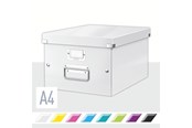 Archivierung und Aufbewahrung - Leitz  Click & Store WOW Aufbewahrungs- und Transportbox Mittel (Für A4) Weiß - 60440001