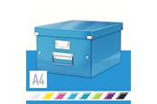 Archivierung und Aufbewahrung - Leitz Click & Store WOW Aufbewahrungs- und Transportbox Mittel (Für A4) Blau - 60440036