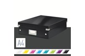 Archivierung und Aufbewahrung - Leitz Click & Store WOW Organisationsbox Mittel Schwarz - 60580095