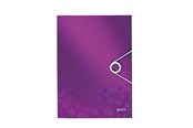 Mappen und Clipboards - Leitz  WOW Eckspannermappe Violett - 45990062