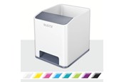 Schreibtischzubehör - Leitz  WOW Sound Stifteköcher Duo Colour Weiß - 53631001