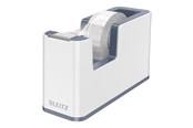 Klebeband und Kleber - Leitz WOW Klebeband-Tischabroller Duo Colour Weiß - 53641001