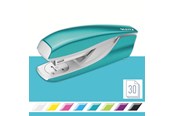 Locher und Tacker - Leitz NeXXt WOW Büroheftgerät (Metall) Eisblau - 55021051