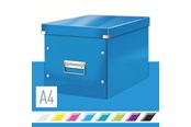 Archivierung und Aufbewahrung - Leitz Click & Store WOW Aufbewahrungs- und Transportbox Cube Groß Blau - 61080036