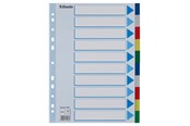 Taschen, Umschläge und Register - Esselte Register Blanko, Plastik - 15261