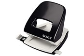 Locher und Tacker - Leitz NeXXt Bürolocher (Metall) Schwarz - 50080095