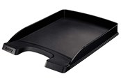 Schreibtischzubehör - Leitz  Plus Briefkorb, Flach Schwarz - 52370095
