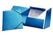 Mappen und Clipboards - Esselte 3-Flap Folder Elastic Cardboard A4 Blue - 1326502