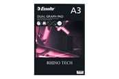 Blöcke, Formulare und Notizbücher - Esselte Graph pad A3 Two scales 105g/60 pages - 62970