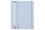 Taschen, Umschläge und Register - Esselte Indices  PP A4 Maxi A-Å White - 100149