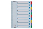 Taschen, Umschläge und Register - Esselte Register Zahlen, Karton - 100161