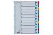 Taschen, Umschläge und Register - Esselte Register Zahlen, Karton - 100162