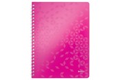 Blöcke, Formulare und Notizbücher - Leitz WOW Collegeblock A4 liniert, spiralgebunden mit PP-Einband Pink - 46370023