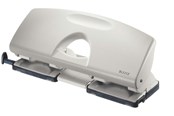 Locher und Tacker - Leitz Doppellocher Grau - 50120085