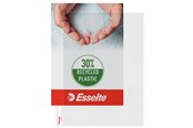 Taschen, Umschläge und Register - Esselte Qualitäts-Prospekthülle A4 Oben und links offen, 30% Pre-Consumer-Recycling-Kunststoff - 55213