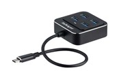USB-Hubs - StarTech.com USB-C Hub 4-Port USB-Hubs - USB 3.2 - 4 - Schwarz - HB31C4AB