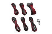 Stromkabel (Extern) - CableMod PRO ModMesh Cable Extension Kit - Black/Red - CM-PCAB-BKIT-NKKR-3PK-R