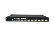 KVM Switches - StarTech.com 8-Port Rackmount KVM Console for Server Rack - 19 in. - 1U - KVM console - 19" - RKCONS1908K