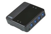 USB-Hubs - ATEN USB 4-port USB 3.0 Peripheral Sharing Device USB-Hubs - 4 - Grau - US434-AT