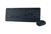 Tastaturen - LogiLink Tastatur Maus Kombination Funk 2.4 GHz sc - Tastatur & Maus Set - Deutsch - Schwarz - ID0161