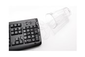 Tastaturen - Kensington Pro Fit Low-Profile Desktop Set - Tastatur & Maus Set - Französisch - Schwarz - K75230FR