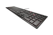 Tastaturen - Cherry KC 6000 SLIM - Tastaturen - Englisch - Schwarz - JK-1600EU-2