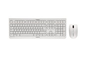 Tastaturen - Cherry DW 3000 - Tastatur & Maus Set - Deutsch - Grau - JD-0710DE-0