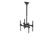 Wandhalterungen, AV-Halterungen & AV-Möbel - Neomounts NM-C440DBLACK Dual monitor/TV mount ceiling 32-60" - h 56-91 cm - Max 50 kg - recommended for 60" - NM-C440DBLACK