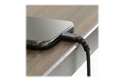 Display Kabel - StarTech.com 3.3 ft 1m USB to Lightning Cable - Apple MFi Certified - Black - Lightning cable - Lightning / USB - 1 m - RUSBLTMM1MB