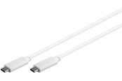 USB Kabel - Pro USB-C <-> USB-C - 0.5m - Weiß - 4040849671937
