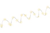 Smart-Home - Pro Silver wire light chain with 20 LEDs incl. timer - 4040849667367