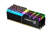 Arbeitsspeicher (RAM) - G.Skill Trident Z RGB DDR4-3200 - 64GB - CL16 - Quad Channel (4 pcs) - Intel XMP - Schwarz mit RGB - F4-3200C16Q2-64GTZR