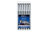 Utensilien zum Schreiben und Zeichnen - Staedtler Fineliner pigment liner black 6pcs - 308 SB6P