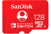 Speicherkarten - SANDISK Nintendo Switch microSD - 100MB/s - 128GB - Mario edition - SDSQXAO-128G-GNCZN