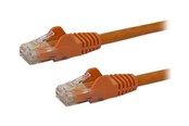 Netzwerk - Kabel - StarTech.com 0.5m Orange Cat6 / Cat 6 Snagless Ethernet Patch Cable 0.5 m - network cable - 50 cm - orange - Orange - 0.5m - N6PATC50CMOR
