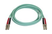 Netzwerk - Kabel - StarTech.com 2m Aqua OM4 Duplex Multimode Fiber Optic Cable- 50/125 - LC/LC - network cable - 2 m - aqua - Blau - 2m - 450FBLCLC2