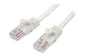 Netzwerk - Kabel - StarTech.com 10m White Cat5e / Cat 5 Snagless Ethernet Patch Cable 10 m - patch cable - 10 m - white - Weiß - 10m - 45PAT10MWH