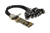 Netzwerkadapter (Netzkarte, Druckserver, u.s.w.) - StarTech.com 16 Port PCI Express Serial Card - High-Speed PCIe Serial Card - expansion module - PEX16S550LP