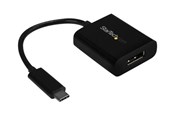 Display Kabel - StarTech.com USB C to DisplayPort Adapter - USB Type-C to DP Adapter - 4K - external video adapter - black - CDP2DP