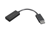 Display Kabel - Lenovo video / audio adaptor - DisplayPort / HDMI - 22.5 cm - 4X90R61023