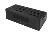 Festplatten Zubehör - StarTech.com 4 Bay SATA 2.5 / 3.5in SSD / HDD Dock - USB 3.1 USB-C / USB-A - storage enclosure - SATA 6Gb/s - USB 3.1 (Gen 2) - SDOCK4U313