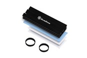 Speicherzubehör - SilverStone TP02-M2 M.2 Passive Cooler Black - SST-TP02-M2