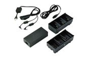 Netzteile für Laptops - Zebra Dual 3-Slot Battery Charger Connected via Y Cable - SAC-MPP-6BCHEU1-01