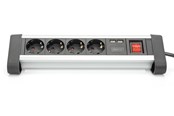 Stromkabel (Extern) - DIGITUS 4-way Office Power Strip - DA-70614