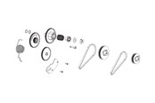 Drucker Zubehör - Zebra ZT400 SERIES KIT DRIVE SYSTEM - P1058930-039