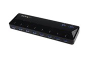 USB-Hubs - StarTech.com USB 3.0 Hub 10-Port with Charge and Sync Ports USB-Hubs - USB 3.2 - 10 - Schwarz - ST103008U2C